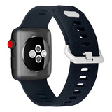 Correa Compatible Iwatch Apple Watch 42/44/45mm-l Azul O