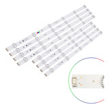 Kit Leds Para 55uj6200, 55lj5400 (8 Tiras) - Aluminio Promo*