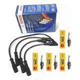 Kit Cables Y Bujias P/ Fiat Palio Uno Duna 1.3 Mpi
