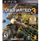 Uncharted 3 Drakes Deception Goty Edition Ps3 Fisico