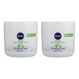 Nivea Crema Corporal De Aloe E Hidratación 13.52 Oz (2)