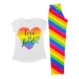 Pijama Arcoiris Lgbt, Pride Para Dama