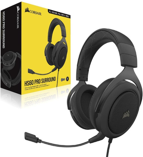 Audífonos Corsair Gaming Hs60 7.1 Virtual Surround