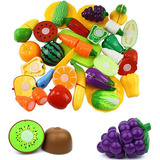 Cozinha Infantil Grande Completa De Frutas Jogo Pop It 12pcs