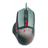 Mouse Gamer Alambrico 7 Botones Metalico Iluminado Rgb 3200