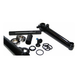 Palancas 3pz Para Bicicleta Bmx Centro Mid Negro +2 Tornill0