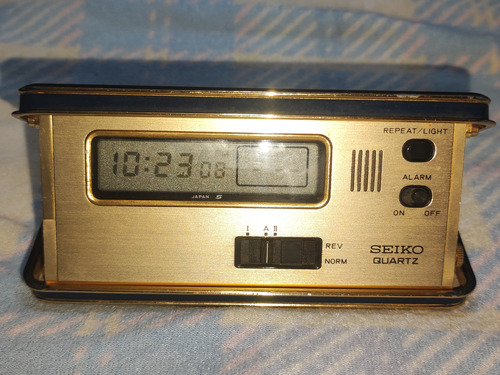° Reloj Despertador De Colección Vintage Seiko Japón 