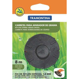 2 Carretel Cortador Grama 1 Fio 1,8mm 8m Tramontina 78799463