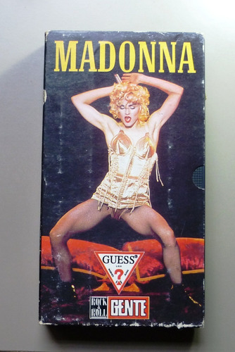 Madonna Pelicula Vhs De Coleccion Revista Gente