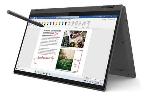 Notebook Lenovo Flex 5 Core I3 11gen 8gb Pantalla Tactil 14 