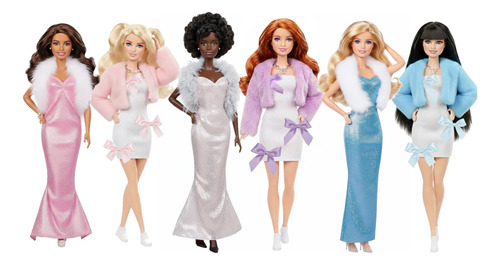Kit Roupas Barbie Vestidos 7 Itens Luxo Casaco Sapatos