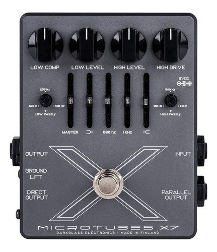 Pedal Para Bajo Darkglass Microtubes X7 Distortion