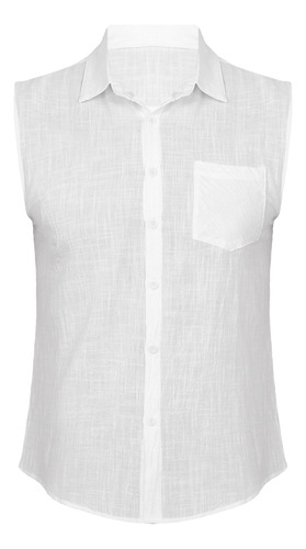 Camisa Casual De Lino Con Solapa Para Hombre, Ropa De Trabaj