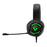 Auricular Gamer Para Pc Play4 Rgb Led Fury Daewoo Headset 