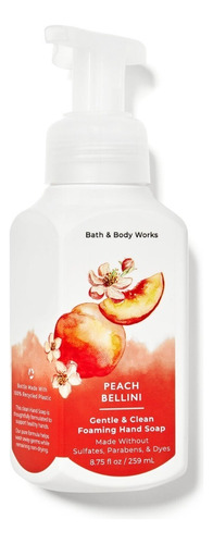 Sabonete Espuma Bath & Body Works Peach Bellini 259 Ml