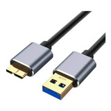 Cable Usb 3.0 A Micro B Para Disco Duro Externo 3.1 5gb/3a