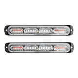 2 Piezas Coche Camión 24 Led Barra De Luz Intermitente