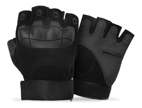 Guantes Cortos Con Protección Para Motos Bicicletas Tacticos