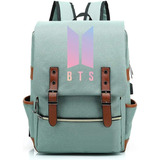 Mochila Escolar Wgeeey Kpop Bts, Bolsa Para Libros Bts