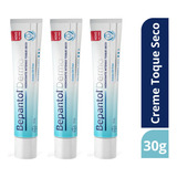 Kit Com 3x Bepantol Derma Toque Seco Hidratante Intenso 30g 