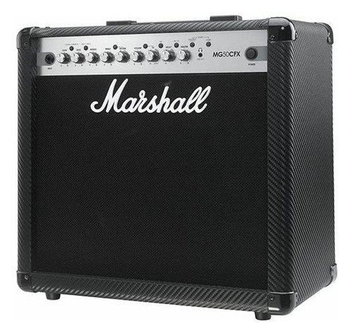 Amplificador De Guitarra Eléctrica Marshall Mg50cfx Efectos Color Negro