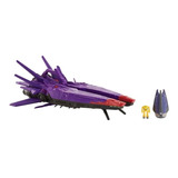 Nave Nodriza De Zurg 50 Cm  Incluye A Ziclops Hhm23 Mattel 