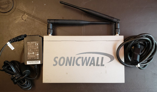 Router Sonicwall Tz180 Wi-fi Rompemuros Doble Antena 