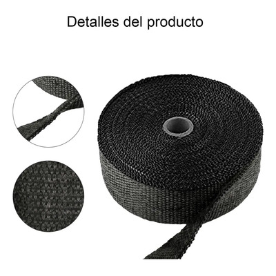 Tubo De Escape De Motocicleta Escape Thermal Tape De 15 Metr