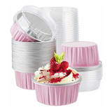 Molde Cupcake Tazas De Aluminio Para Hornear, Eusoar 50 Piez