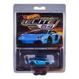 Hot Wheels Lamborghini Aventador Elite 64 Red Line Club Rlc Color Azul