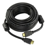 Cable Para Hdmi A Hdmi 1.4 Con Doble Filtro 10mts