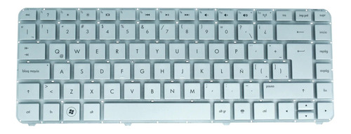 Teclado Plateado Pavilion Dv4-3000 Dv4-4000 