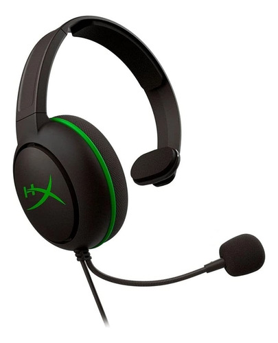 Auricular Hyperx Cloud Chat, Para Xbox, Color Verde Y Negro