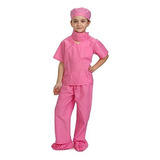 Doctor Scrubs Para Niños Pink Doctor Y Enfermera Traje...