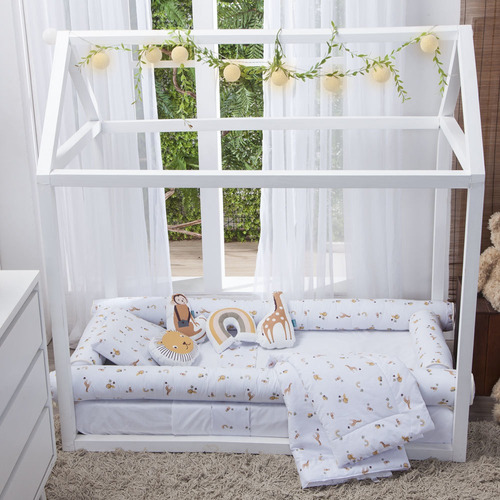 Lençol Mini Cama Elástico Infantil/criança Menina/menino