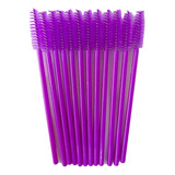 Pincel Meily´s Para Sobrancelhas E Cilios Roxo Ref. Mac-294