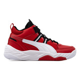 Tenis Puma Rebound Future Nextgen Color Rojo/blanco - Adulto 25.5 Mx