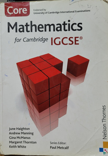 Mathematics For Cambbridgge Igse