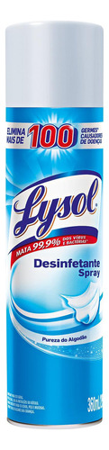 Desinfetante Aerossol Pureza Do Algodão Lysol 360ml