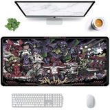 Mouse Pad Largo Anime Dibujo Artistico Evangelion   30x70cm