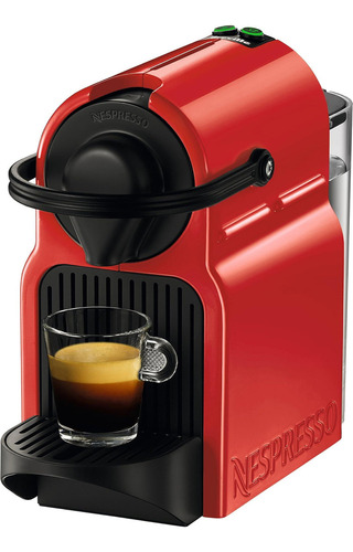 Cafetera Eléctrica Nespresso Inissia Individual P/taza-rojo