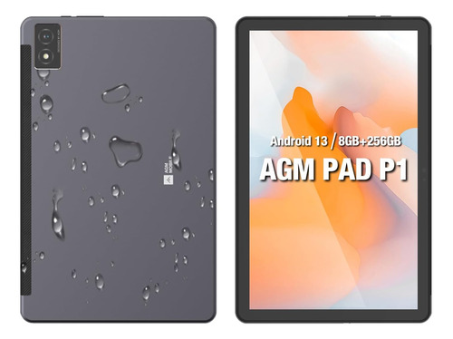 Tabletas Agm Pad P1 10.36 Android 13 De 8 Gb+256 Gb/2 Tb Tf