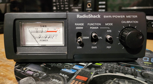 Medidor Swr Wattmetro Radio Shack Radio Cb Hf Multibanda 