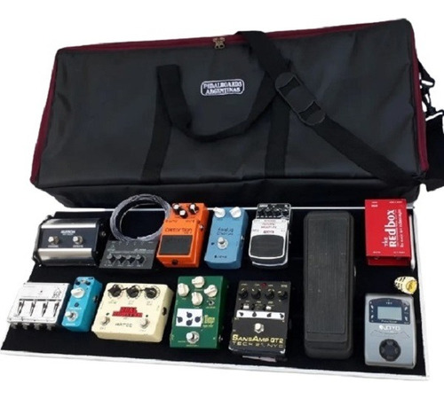 Pedalboards Argentinas Mod. Chica 45x26 C/base Y Funda