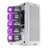 Pc Gamer Mancer, Intel I5, Rtx 2060, 16gb Ddr4, Ssd 480gb