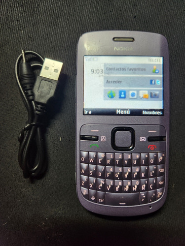 Nokia C3 Telcel Funcionado Bien, Con Cargador, Leer Descripcion 