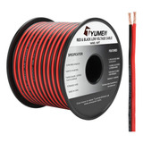 Cable Eléctrico Tyumen De 100 Pies, Calibre 14/2, Rojo Y Neg