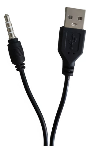 Cable Carga Conector Auxiliar Audio Estéreo Usb 2.0 A Jack 