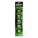 Gillette Mach3 Sensitive Blister X5 Repuestos Afeitar Aloe