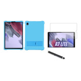 Case Capa Para Tablet Galaxy Tab A7 Lite + Película + Caneta